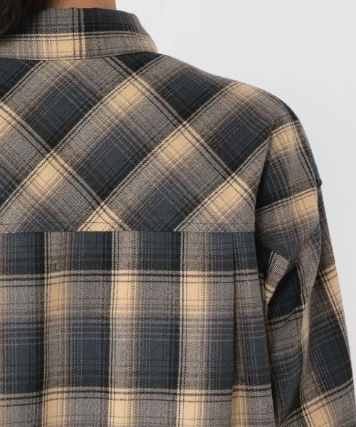 MP studio チェックシャツ Acne Studios チェック シャツ | ブルー | FARFETCH JP