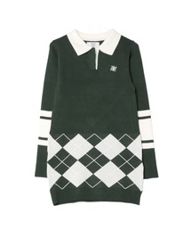 jouetie | ニットポロフィットミニワンピース(ワンピース)