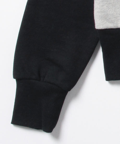 B:MING by BEAMS（ビーミングバイビームス）の「ビーミング by ビームス / 配色裏毛プルオーバー（スウェット・レディース・ブラック/ケリー・ONE SIZE）」の6枚目の写真