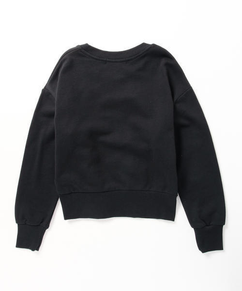 B:MING by BEAMS（ビーミングバイビームス）の「ビーミング by ビームス / 配色裏毛プルオーバー（スウェット・レディース・ブラック/ケリー・ONE SIZE）」の8枚目の写真