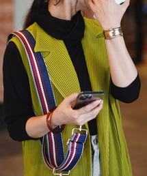 Sawa a la mode（サワアラモード）の「ランダムストライプマルチショルダーストラップ（スマホグッズ）」