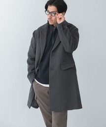 ITEMS URBANRESEARCH | ウール混 メルトン チェスターコート(チェスターコート)