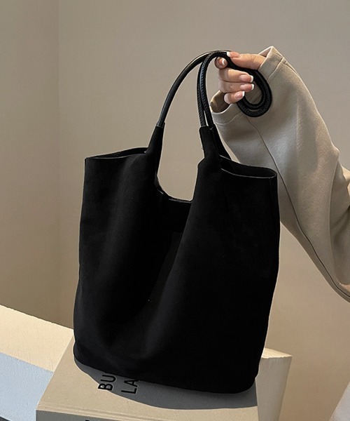 Miniministore(ミニミニストア)の「トートバッグ 肩掛けバッグ ポーチ付秋冬(トートバッグ・レディース・ブラック/ワインレッド/キャメル/ブラウン・FREE)」の16枚目の写真