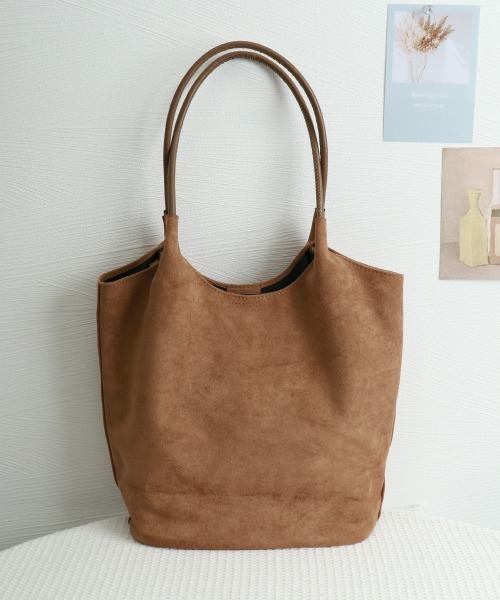 Miniministore(ミニミニストア)の「トートバッグ 肩掛けバッグ ポーチ付秋冬(トートバッグ・レディース・ブラック/ワインレッド/キャメル/ブラウン・FREE)」の21枚目の写真