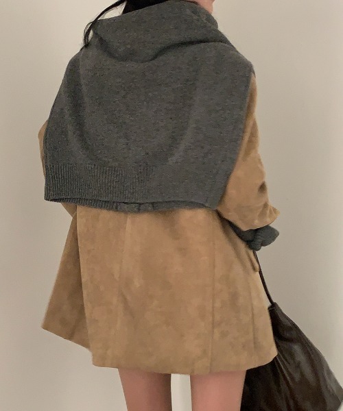 Diosfront（ディオスフロント）の「スエードテーラードジャケット（テーラードジャケット・レディース・ベージュ/ブラウン・FREE）」の13枚目の写真