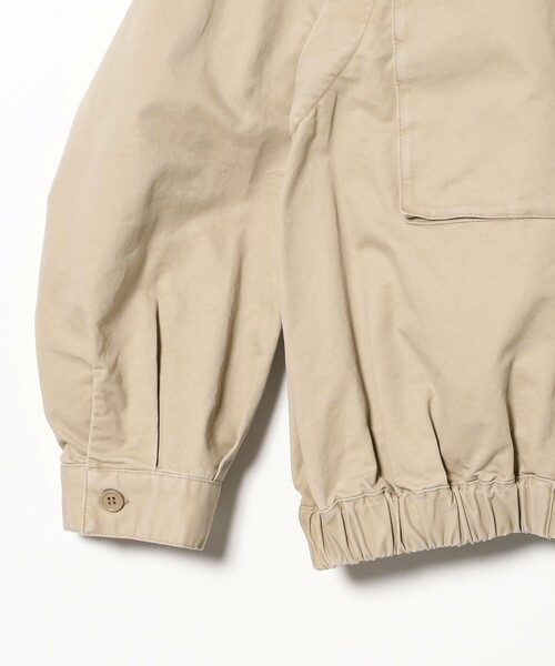 B:MING by BEAMS（ビーミングバイビームス）の「2WAY ミリタリー ブルゾン（S～M）（ブルゾン・レディース・ベージュ/オリーブ・MEDIUM/SMALL）」の20枚目の写真