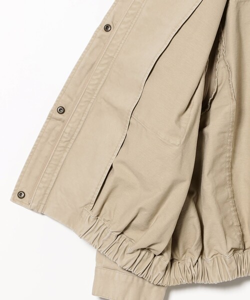 B:MING by BEAMS（ビーミングバイビームス）の「2WAY ミリタリー ブルゾン（S～M）（ブルゾン・レディース・ベージュ/オリーブ・MEDIUM/SMALL）」の22枚目の写真