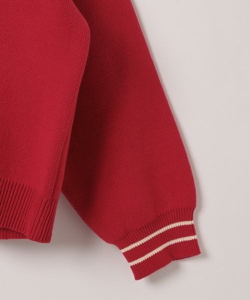 【セール】《PBLIM×ゆたせな》ハートロゴカーデ（カーディガン/ボレロ）｜PBLIM（ページボーイリム）