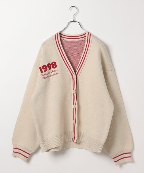 【セール】《PBLIM×ゆたせな》ハートロゴカーデ（カーディガン/ボレロ）｜PBLIM（ページボーイリム）