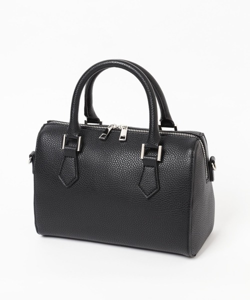 LEPSIM（レプシィム）の「【入卒式／セレモニー】ショルダーボストンバッグ　213373（ボストンバッグ・レディース・オフホワイト/ブラック・ONE SIZE）」の4枚目の写真