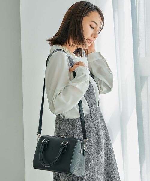 【未使用/タグ付き】GIARITÉ BRILLY - SILVER セール】【入卒式／セレモニー】ショルダーボストンバッグ 213373
