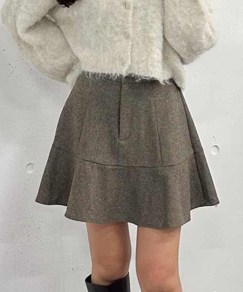 archives（アルシーヴ）の「ヘリンボーンフレアミニスカート（スカート・レディース・ブラウン/グレー/ブラック・MEDIUM）」の22枚目の写真