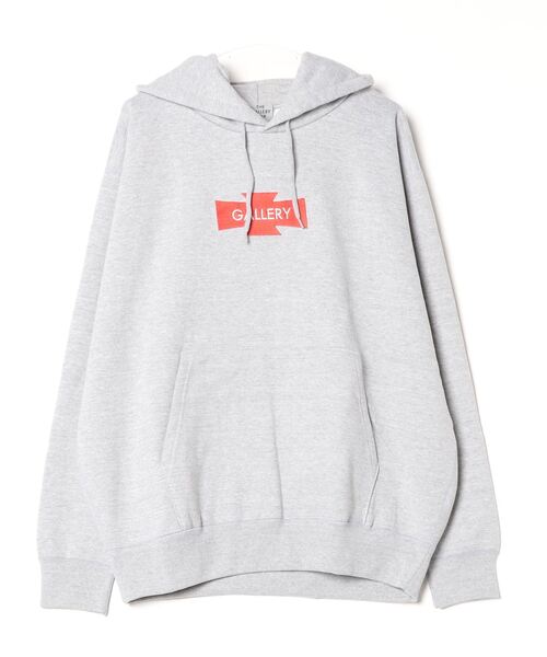 THE GALLERY BOX (ザギャラリーボックス)の「THE GALLERY BOX/ザギャラリーボックス/LOGO HOODIE/ロゴ フーディ(パーカー・メンズ・ブラック/グレー/ブラック×レッド/グレー系その他・M/L/XL/S)」の1枚目の写真