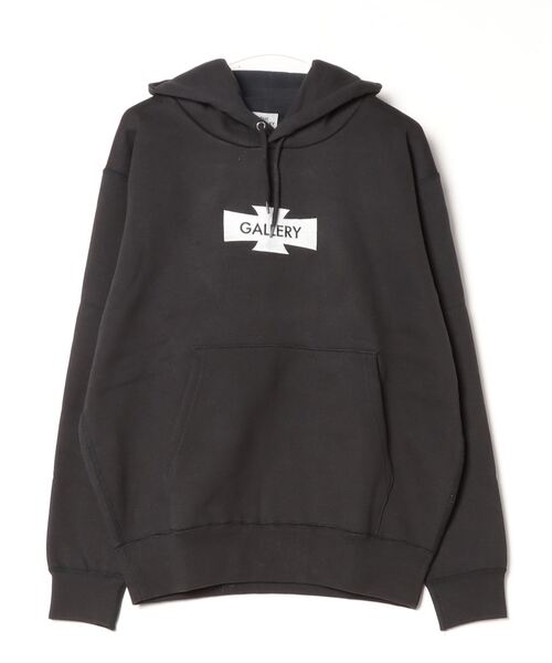THE GALLERY BOX (ザギャラリーボックス)の「THE GALLERY BOX/ザギャラリーボックス/LOGO HOODIE/ロゴ フーディ(パーカー・メンズ・ブラック/グレー/ブラック×レッド/グレー系その他・M/L/XL/S)」の2枚目の写真