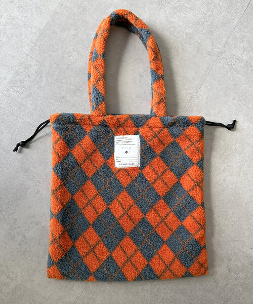 CPCM（シーピーシーエム）の「アソート柄ボアトートバッグ（トートバッグ・メンズ・ブラック/ブラック系その他/ブラウン/グリーン・FREE）」の14枚目の写真