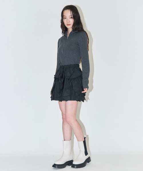★専用★ TOGA トーガ　スカート Mesh print pleats skirt TP251