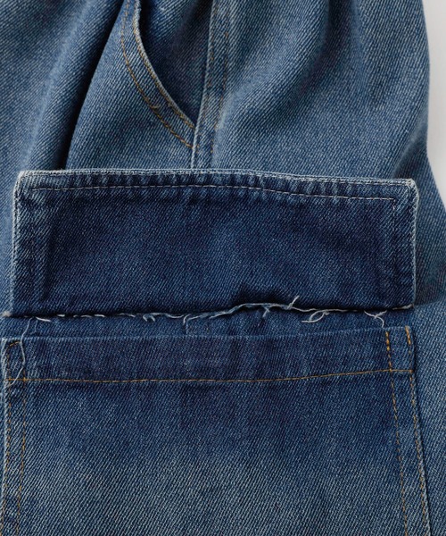 URBAN CHERRY（アーバンチェリー）の「デニムカーゴパンツ（デニムパンツ・キッズ・ブルー・110cm/120cm/130cm/140cm/150cm）」の19枚目の写真