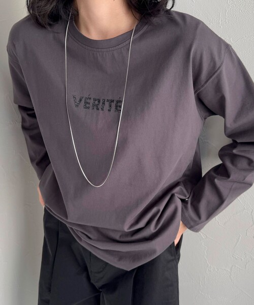 fredy emue（フレディエミュ）の「スネイクチェーンロングネックレス（ネックレス・レディース・ゴールド/シルバー・FREE）」の8枚目の写真