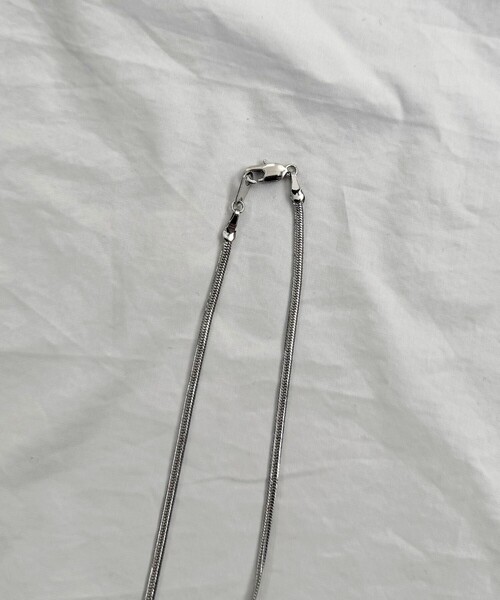 fredy emue（フレディエミュ）の「スネイクチェーンロングネックレス（ネックレス・レディース・ゴールド/シルバー・FREE）」の12枚目の写真