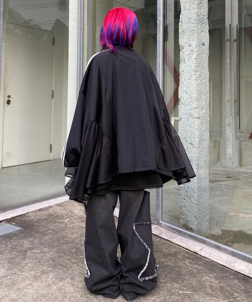 Candy Stripper（キャンディストリッパー）の「STAR PATCHED DENIM パンツ（デニムパンツ・レディース・インディゴブルー/ブラック・FREE）」の18枚目の写真