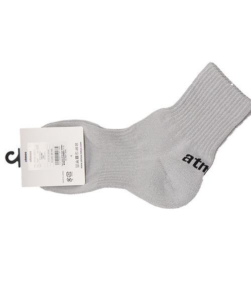 atmos（アトモス）の「atmos Paper Yarn Quarter Length Socks / アトモス ペーパー ヤーン クォーター レングス ソックス（ソックス/靴下・メンズ・ホワイト/ブラック/カーキ/グレー・25-27）」の3枚目の写真
