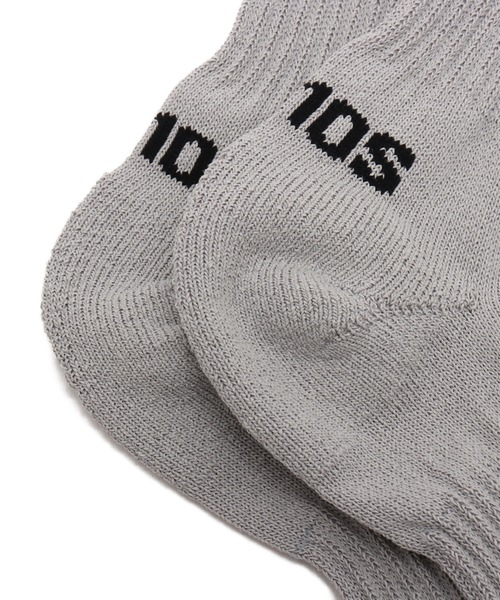 atmos（アトモス）の「atmos Paper Yarn Quarter Length Socks / アトモス ペーパー ヤーン クォーター レングス ソックス（ソックス/靴下・メンズ・ホワイト/ブラック/カーキ/グレー・25-27）」の8枚目の写真