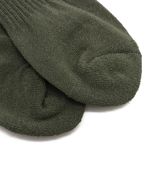 atmos（アトモス）の「atmos Paper Yarn Quarter Length Socks / アトモス ペーパー ヤーン クォーター レングス ソックス（ソックス/靴下・メンズ・ホワイト/ブラック/カーキ/グレー・25-27）」の15枚目の写真