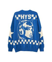 HYSTERIC GLAMOUR | IN THE STUDIO編込 カーディガン(カーディガン/ボレロ)