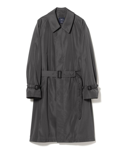 BEAMS F（ビームスエフ）の「シングル ラグランスリーブ コート（その他アウター・メンズ・グレー・36/38/40/42）」の2枚目の写真