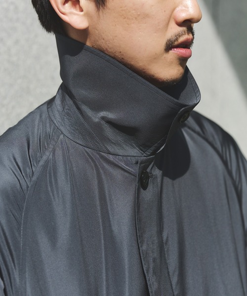 BEAMS F（ビームスエフ）の「シングル ラグランスリーブ コート（その他アウター・メンズ・グレー・36/38/40/42）」の20枚目の写真