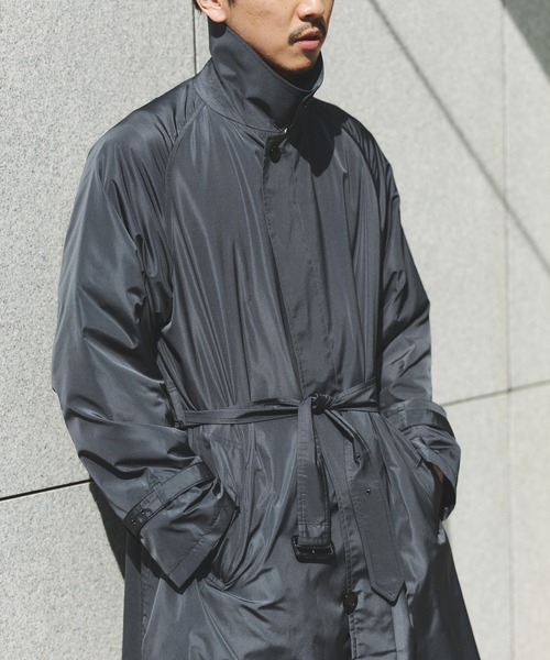 BEAMS F（ビームスエフ）の「シングル ラグランスリーブ コート（その他アウター・メンズ・グレー・36/38/40/42）」の19枚目の写真