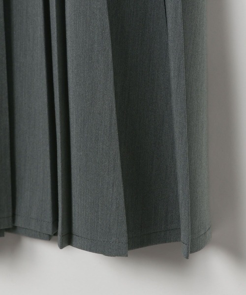 PAGEBOY（ページボーイ）の「コルセットプリーツスカート（スカート・レディース・ブラック/グレイッシュベージュ・FREE）」の9枚目の写真