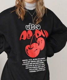 ROOPTOKYO | チェリーロゴスウェット ルーズシルエット オーバーサイズ(スウェット)