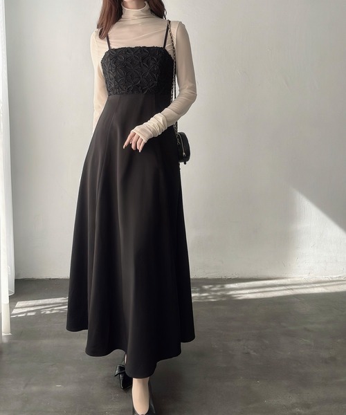 セクシー ワンピース アシンメトリー フレア 花柄 ビスチェ sssnetshop】ワンピース レディースワンピース レディース V