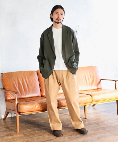 B:MING by BEAMS(ビーミングバイビームス)の「SIMPLE YET / オリジナルコットン ハーフスリーブ Tシャツ(Tシャツ/カットソー・メンズ・ホワイト系その他5/ライトグレー・L/M/S/XL)」の3枚目の写真