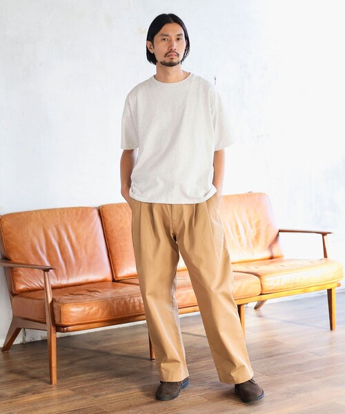 B:MING by BEAMS(ビーミングバイビームス)の「SIMPLE YET / オリジナルコットン ハーフスリーブ Tシャツ(Tシャツ/カットソー・メンズ・ホワイト系その他5/ライトグレー・L/M/S/XL)」の6枚目の写真