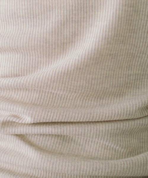 HANNE（アン）の「レイヤードシアーロンTEE（Tシャツ/カットソー・レディース・グレー/ホワイト・FREE）」の19枚目の写真