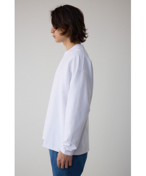 AZUL by moussy(アズールバイマウジー)の「ステッチワークデザイントップス(Tシャツ/カットソー・メンズ・ブルー/ブラック/ホワイト・MEDIUM/LARGE)」の8枚目の写真