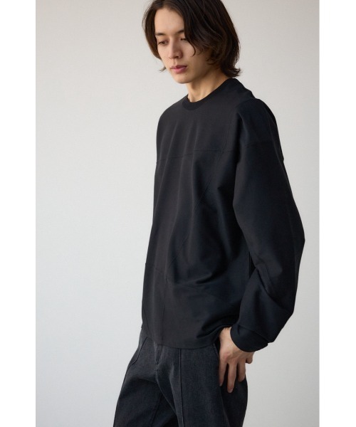AZUL by moussy(アズールバイマウジー)の「ステッチワークデザイントップス(Tシャツ/カットソー・メンズ・ブルー/ブラック/ホワイト・MEDIUM/LARGE)」の16枚目の写真