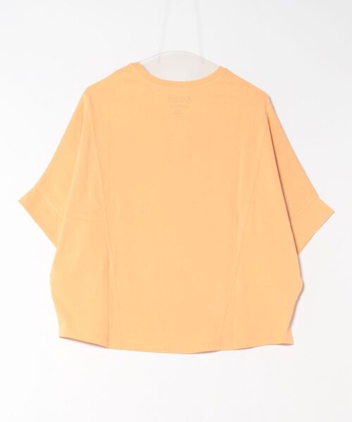 KRIFF MAYER Lady's Collection（クリフメイヤーレディースコレクション）の「【汗染み防止･撥水防汚･速乾･接触冷感】ウェットプロテクトモモンガT（Tシャツ/カットソー・レディース・カラフル/チャコール/その他5/ライトグリーン/オレンジ/オフホワイト/グレー/パープル・MEDIUM/LARGE）」の9枚目の写真