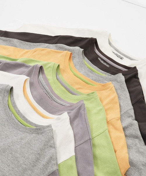 KRIFF MAYER Lady's Collection（クリフメイヤーレディースコレクション）の「【汗染み防止･撥水防汚･速乾･接触冷感】ウェットプロテクトモモンガT（Tシャツ/カットソー・レディース・カラフル/チャコール/その他5/ライトグリーン/オレンジ/オフホワイト/グレー/パープル・MEDIUM/LARGE）」の17枚目の写真