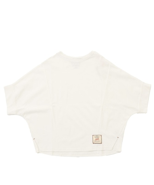 KRIFF MAYER Lady's Collection（クリフメイヤーレディースコレクション）の「【汗染み防止･撥水防汚･速乾･接触冷感】ウェットプロテクトモモンガT（Tシャツ/カットソー・レディース・カラフル/チャコール/その他5/ライトグリーン/オレンジ/オフホワイト/グレー/パープル・MEDIUM/LARGE）」の18枚目の写真