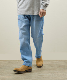 And A（アンドエー）の「Gramicci グラミチ / STRETCH DENIM LOOSE TAPERED RIDGE PANTS ストレッチデニムパンツ ルーズテーパードリジットパンツ / G5SU-P083（デニムパンツ）」