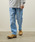 And A�i�A���h�G�[�j�́uGramicci �O���~�` / STRETCH DENIM LOOSE TAPERED RIDGE PANTS �X�g���b�`�f�j���p���c ���[�Y�e�[�p�[�h���W�b�g�p���c / G5SU-P083�i�f�j���p���c�j�v�b���C�g�C���f�B�S�u���[