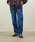 And A�i�A���h�G�[�j�́uGramicci �O���~�` / STRETCH DENIM LOOSE TAPERED RIDGE PANTS �X�g���b�`�f�j���p���c ���[�Y�e�[�p�[�h���W�b�g�p���c / G5SU-P083�i�f�j���p���c�j�v�b�_�[�N�C���f�B�S�u���[