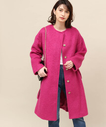 ブランド古着】MADEMOISELLE ROPE'｜マドモアゼル ロペのノーカラー