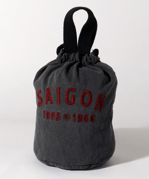 HOUSTON（ヒューストン）の「【HOUSTON/ヒューストン】EMB PIGMENT EFFECT BAG(TIGER) (MAP) /刺繍ピグメントエフェクトバッグ(虎) (マップ)（ショルダーバッグ・メンズ・レッド系/ネイビー系1/ブラック系1/ネイビー系/ブラック系/レッド系1・FREE）」の8枚目の写真