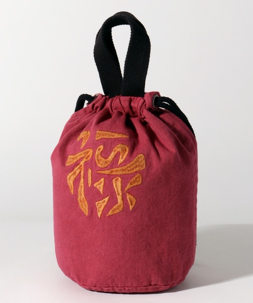 HOUSTON（ヒューストン）の「【HOUSTON/ヒューストン】EMB PIGMENT EFFECT BAG(TIGER) (MAP) /刺繍ピグメントエフェクトバッグ(虎) (マップ)（ショルダーバッグ・メンズ・レッド系/ネイビー系1/ブラック系1/ネイビー系/ブラック系/レッド系1・FREE）」の18枚目の写真