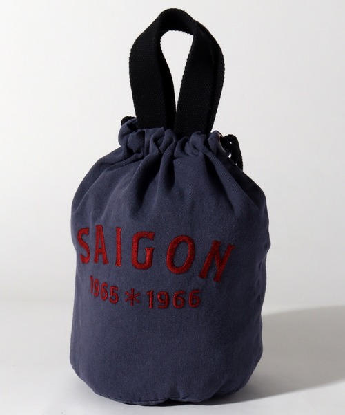 HOUSTON（ヒューストン）の「【HOUSTON/ヒューストン】EMB PIGMENT EFFECT BAG(TIGER) (MAP) /刺繍ピグメントエフェクトバッグ(虎) (マップ)（ショルダーバッグ・メンズ・レッド系/ネイビー系1/ブラック系1/ネイビー系/ブラック系/レッド系1・FREE）」の12枚目の写真
