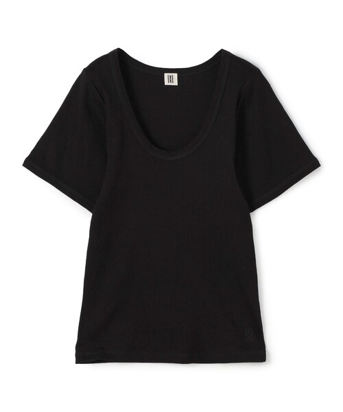 tシャツ BY MALENE BIRGER LUNAI　UネックTシャツ レディース BY MALENE BIRGER LUNAI UネックTシャツ（Tシャツ/カットソー